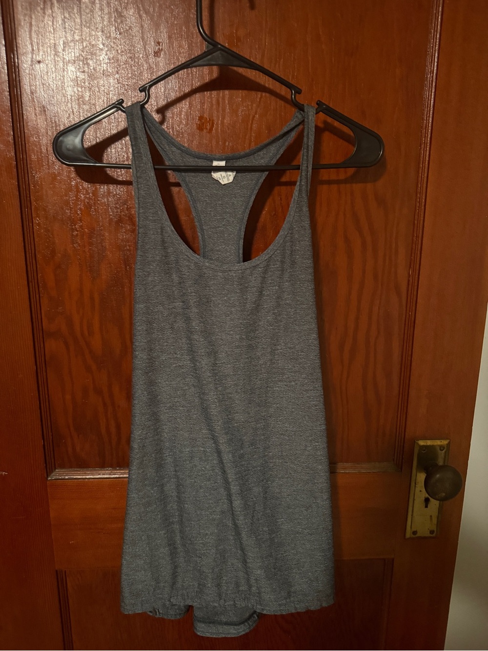 Under Armour Gray Heather Racerback Tank Top